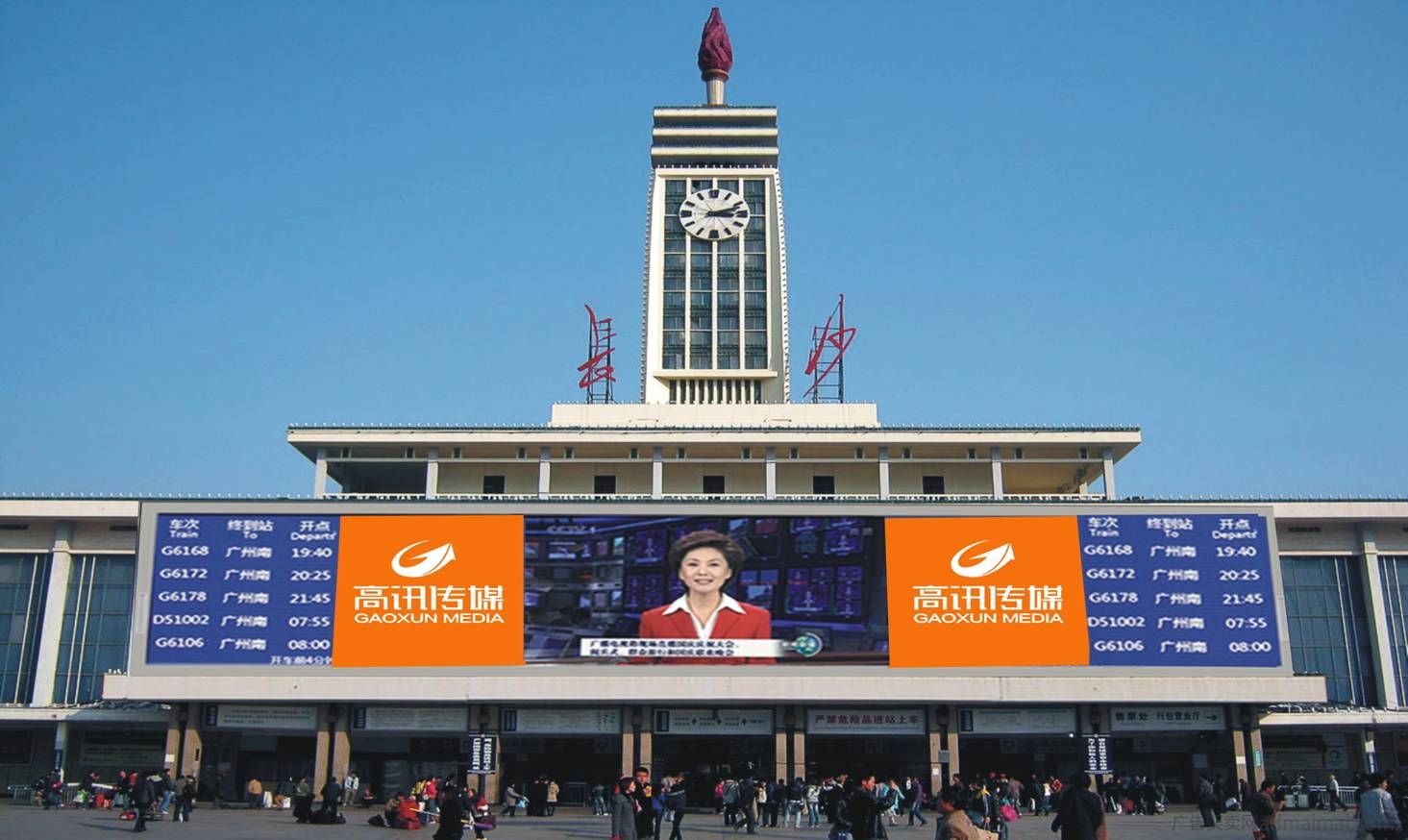 长沙火车站户外高清led屏火热招商